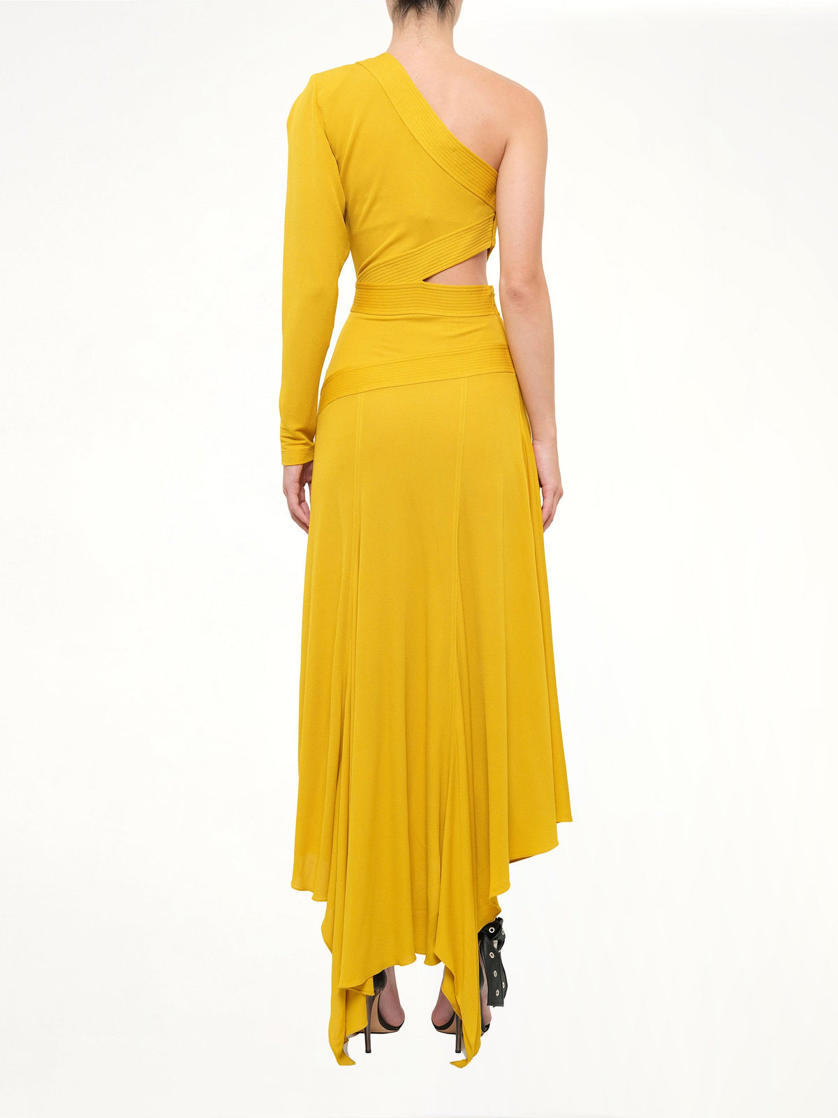 GIVENCHY Jersey Crepe Long Dress (Honey)