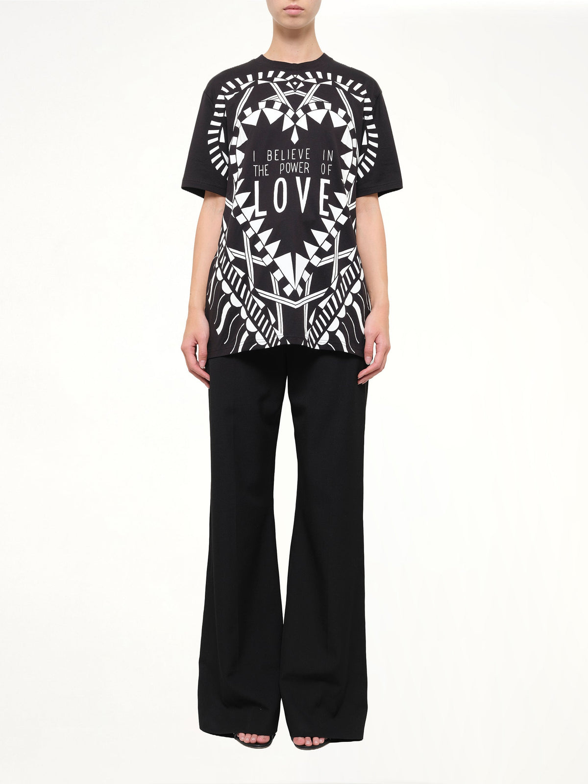 GIVENCHY Love Abs T-Shirt (Black)