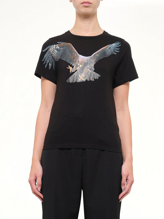 Image of T-Shirts. Product name - Neil Barrett T-Shirt Njt34D in Black colour by brand - NEIL BARRETT