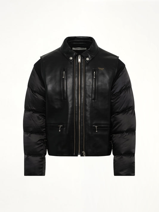 UNDERCOVER Vegan Leather Blouson (Black)