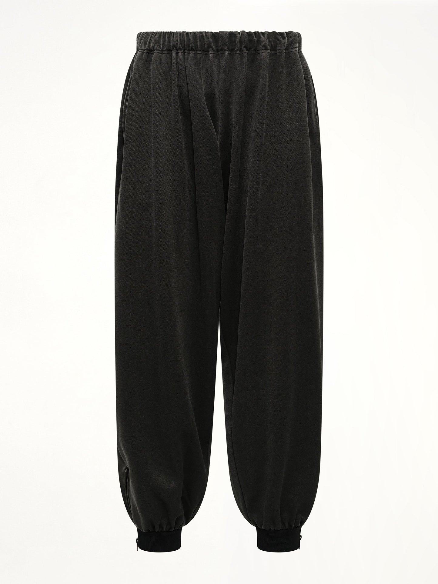 DOUBLET Faded Black Track Pants (Grey)