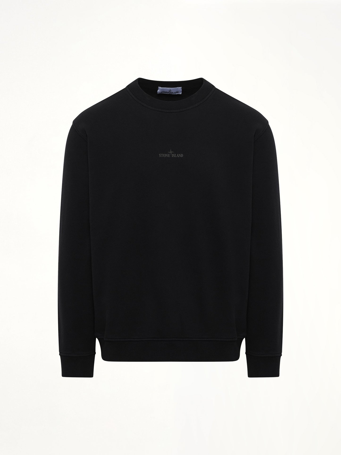 STONE ISLAND 610001 Industrial Four Sweatshirt (Black)