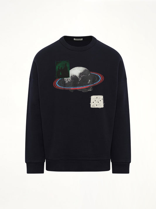 UNDERCOVER Graphic Patches Sweatshirt (Navy)