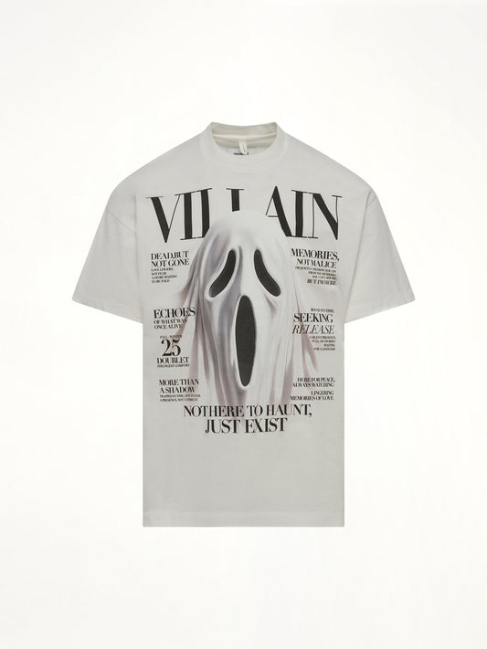 DOUBLET Villain Cover Print T-Shirt (White)