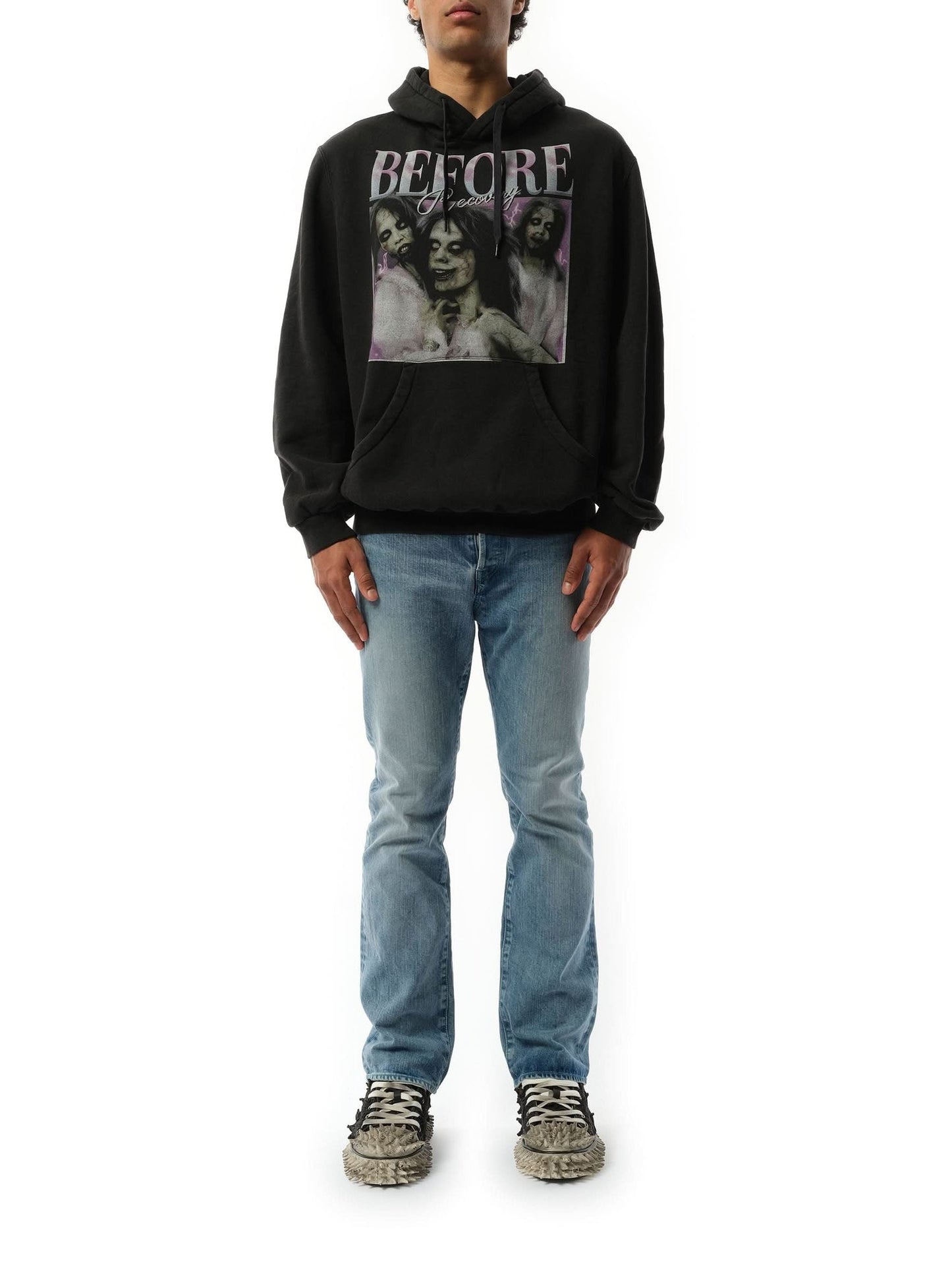 DOUBLET Before After Idol Hoodie (Black)