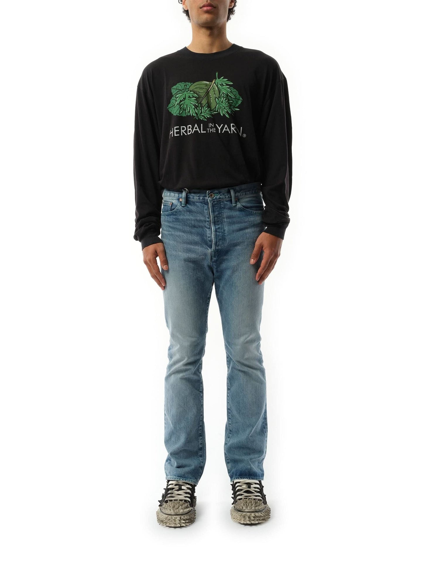 DOUBLET Care Denim Pants (Blue)