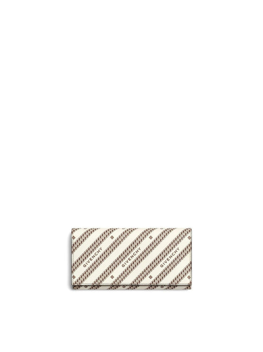 Image of Wallets & Money Clips. Productname: GIVENCHY Bond Flap Wallet in BEIGE colour by brand - GIVENCHY