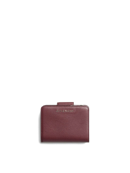 Image of Wallets & Money Clips. Productname: GIVENCHY Pandora Compact Wallet in RED colour by brand - GIVENCHY