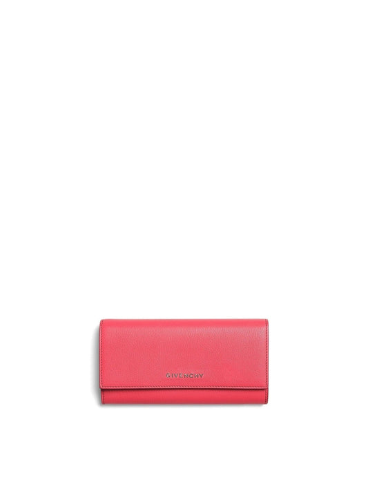Image of Wallets & Money Clips. Productname: GIVENCHY Pandora Flap Wallet in PINK colour by brand - GIVENCHY