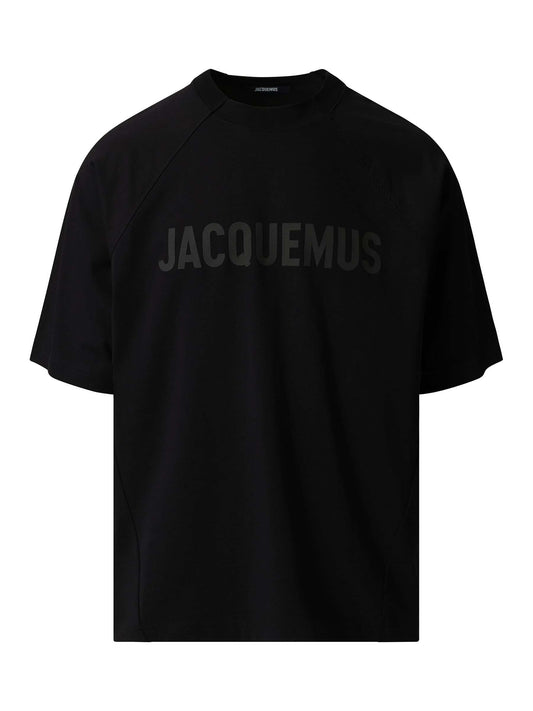 JACQUEMUS Le T-Shirt Typo (Black)
