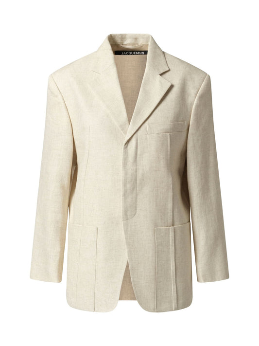 JACQUEMUS La Veste D'Homme (Light Beige)