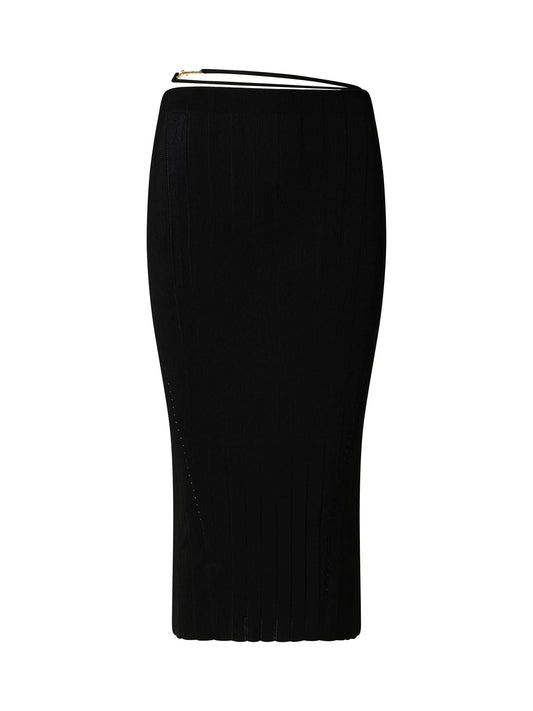 JACQUEMUS La Jupe Pralu (Black)
