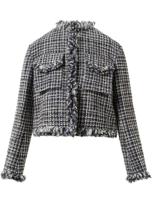SACAI Tweed Jacket (White)