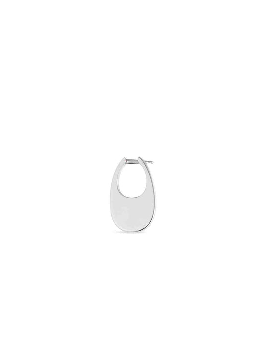 Image of Earrings. Productname: COPERNI Medium Swipe Earring in Silver colour by brand - COPERNI