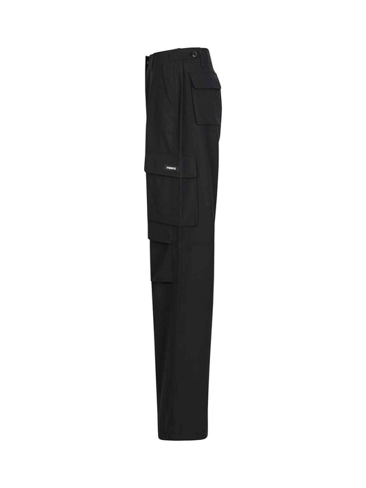 COPERNI Tailored Wide Leg Cargo Pants (Black)