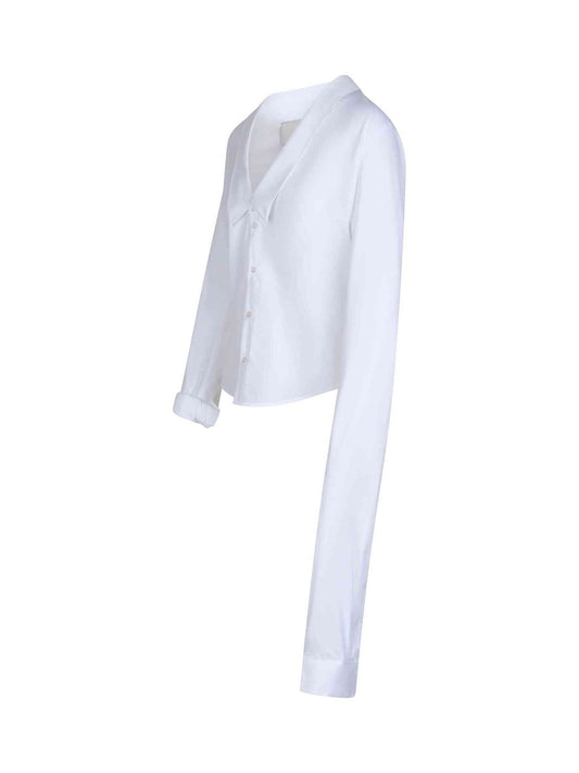 COPERNI Open Collar Shirt (White)