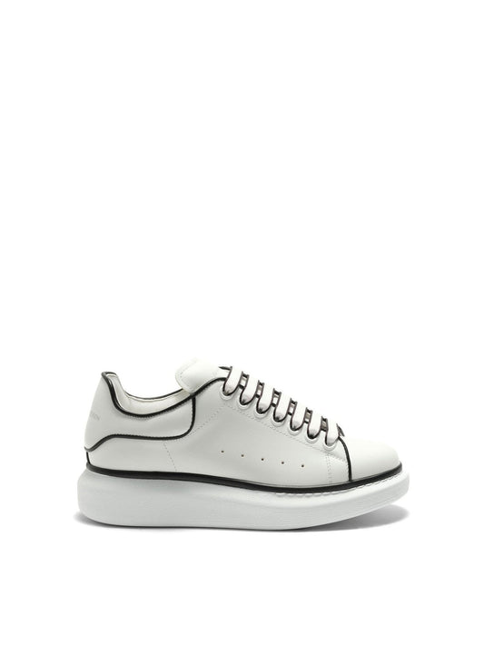 Image of Sneakers. Productname: ALEXANDER MCQUEEN Larry Contrast Sneaker in WHITE colour by brand - ALEXANDER MCQUEEN
