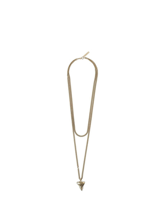 Image of Necklaces. Productname: GIVENCHY Sharktooth Necklace in Silver colour by brand - GIVENCHY