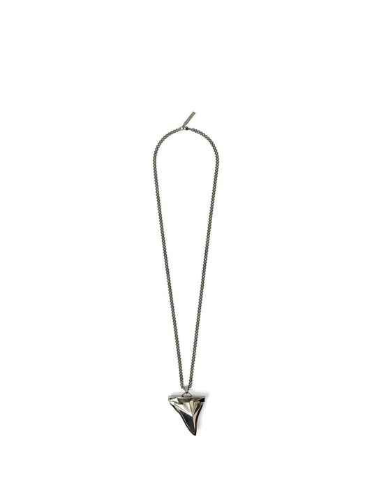Image of Necklaces. Productname: GIVENCHY Shark Tooth Large Necklace in Black Red colour by brand - GIVENCHY