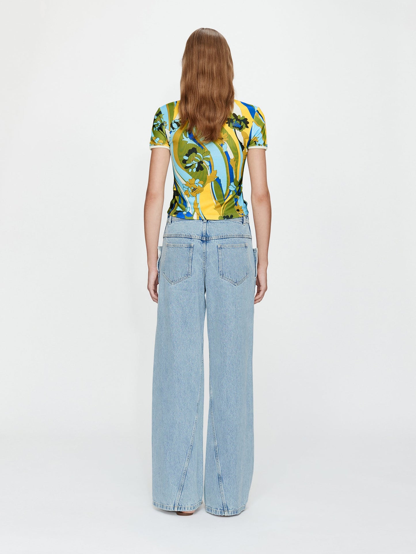 Christopher Esber Manta Sting Denim Jean (Indigo)