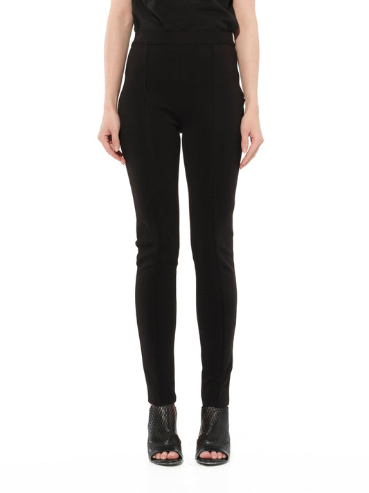 Image of a model wearing Pants. Productname: GIVENCHY Xtra Slim Fit Pants in Black colour by brand - GIVENCHY