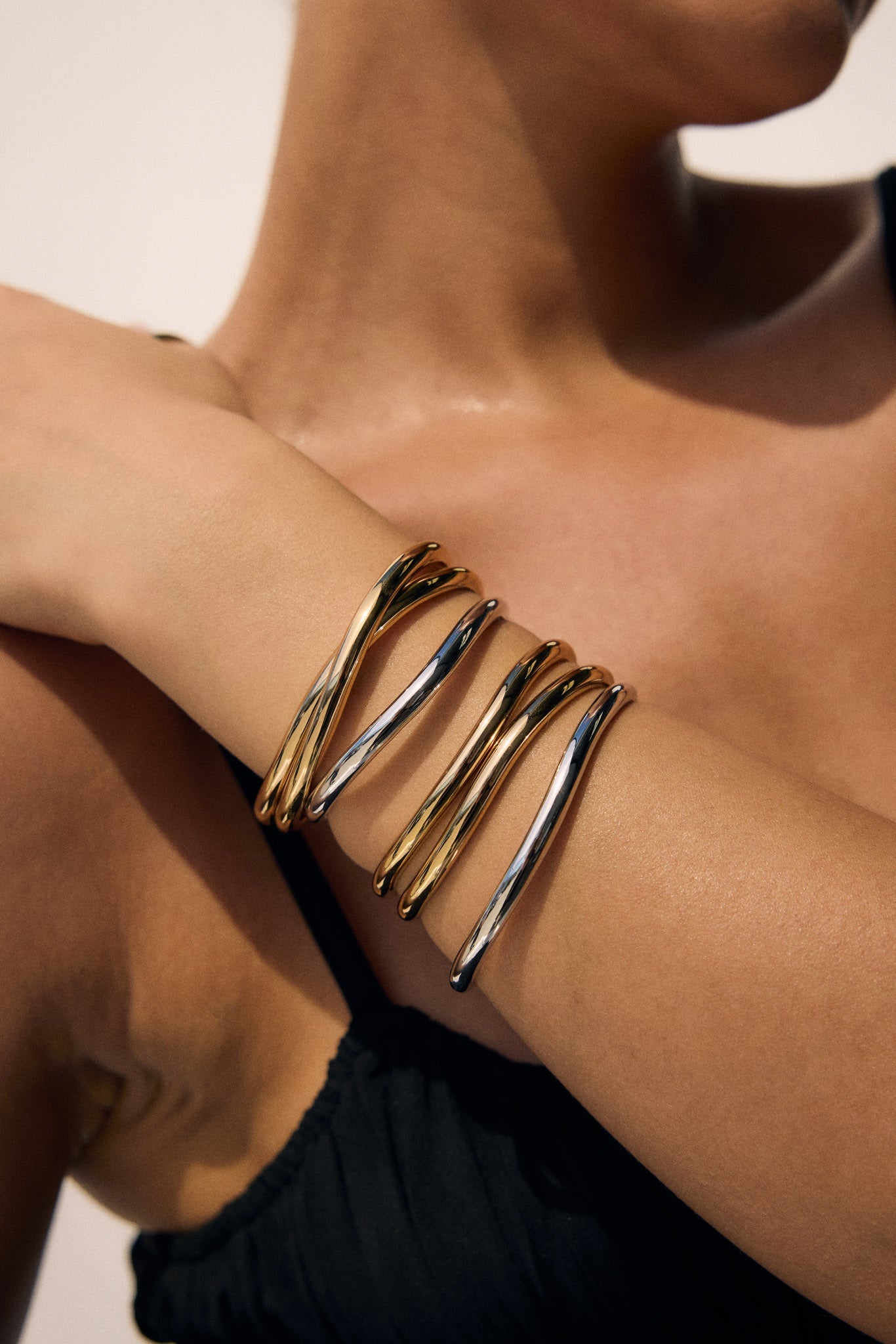 SNDYS YCL WAVE CUFF (Silver)