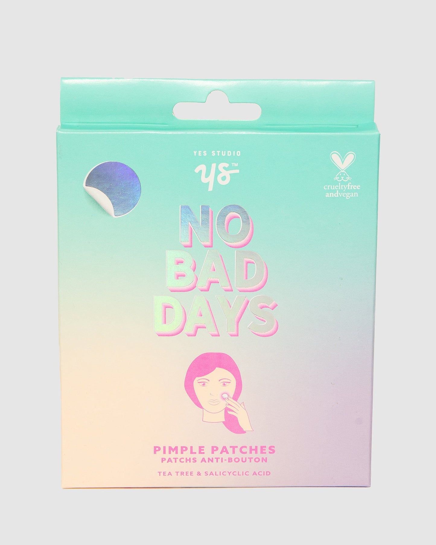 YES STUDIO Pimple Patches 24pk No Bad Days (Print)