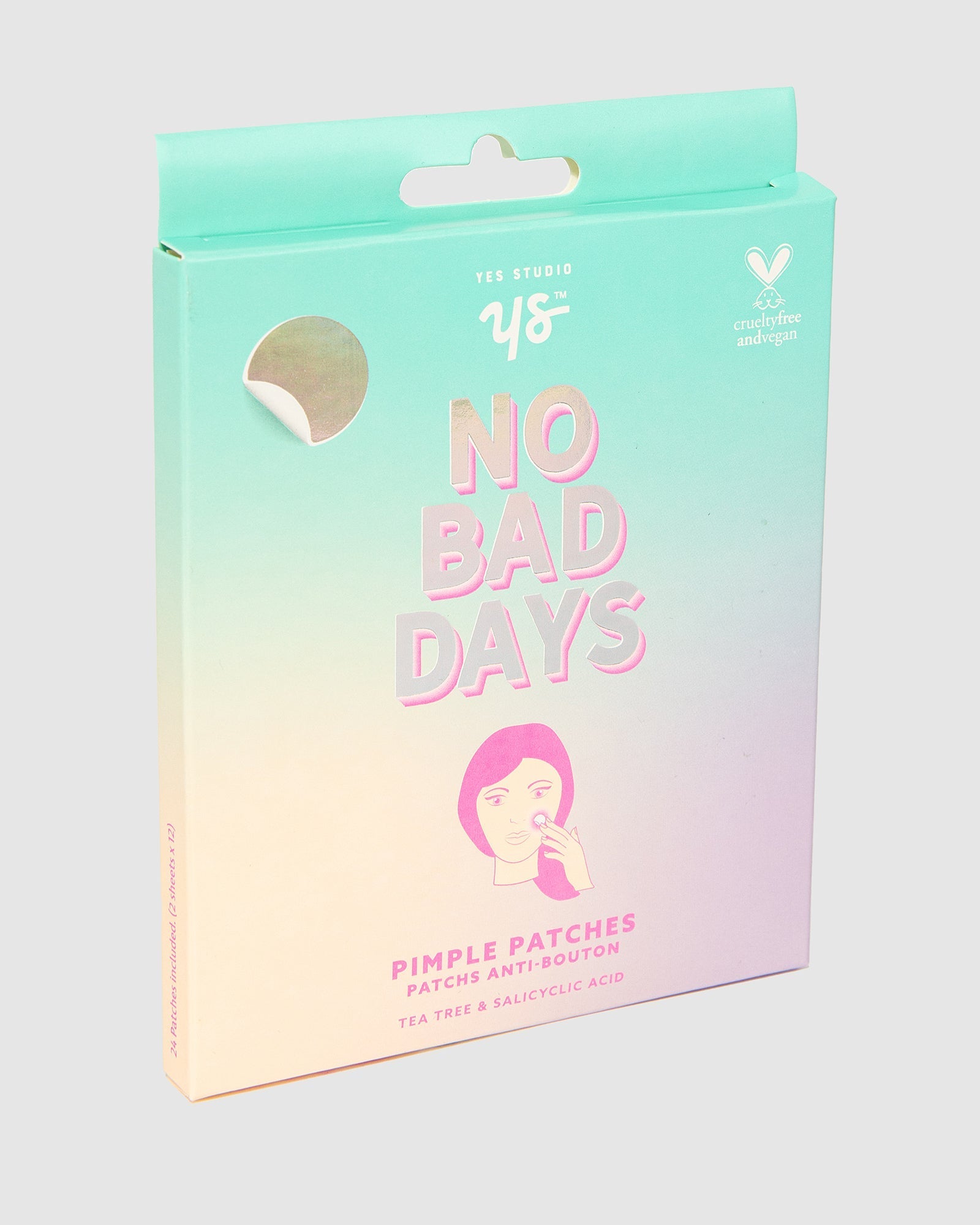 Image of Accessories. Productname: Colette Pimple Patches 24pk No Bad Days in Print colour by brand - Colette