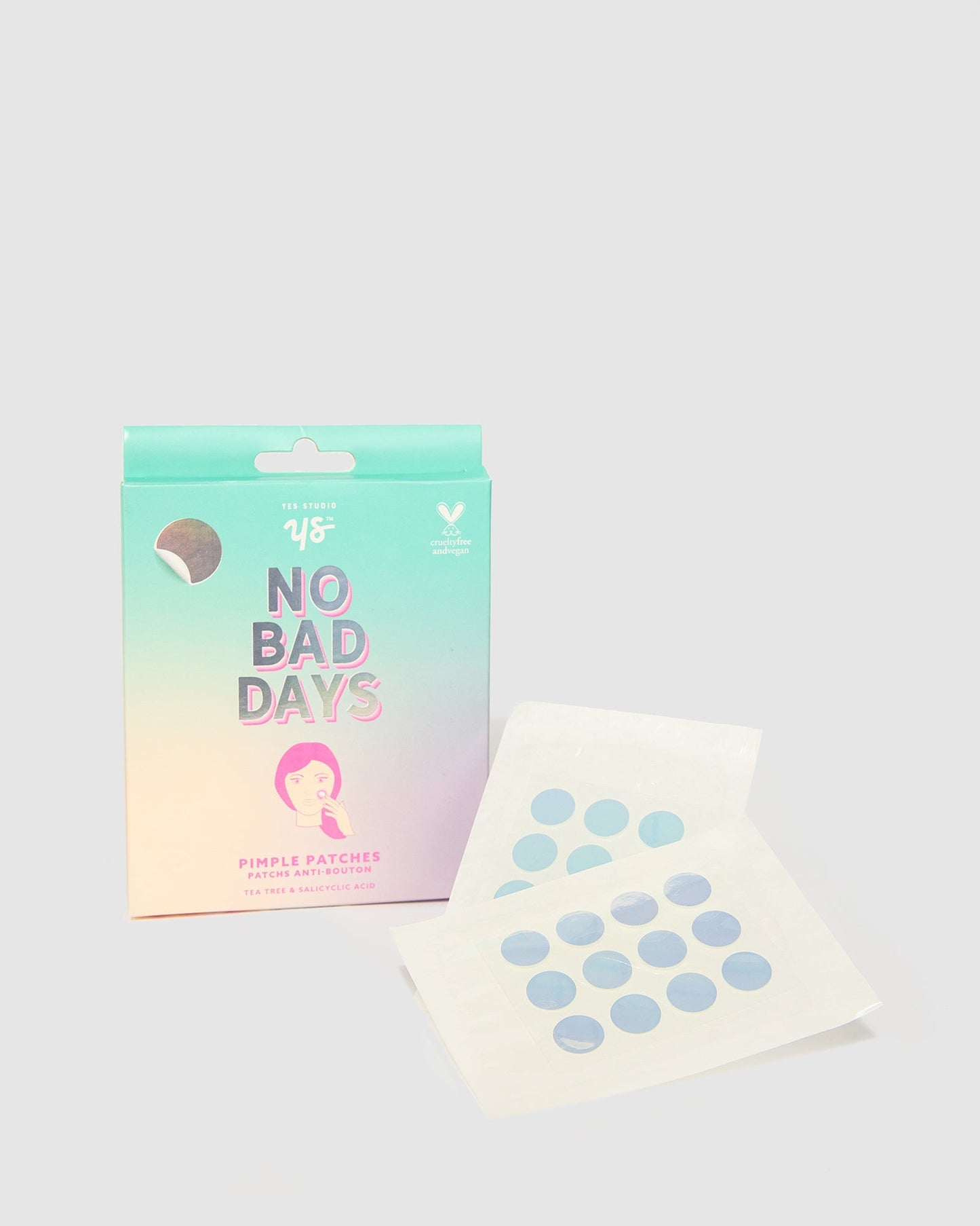 YES STUDIO Pimple Patches 24pk No Bad Days (Print)