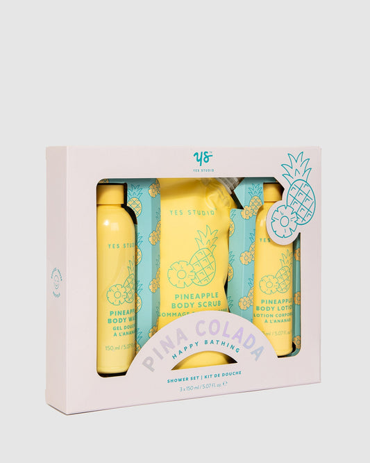 Image of Accessories. Productname: Colette Shower Set Pina Colada in Print colour by brand - Colette