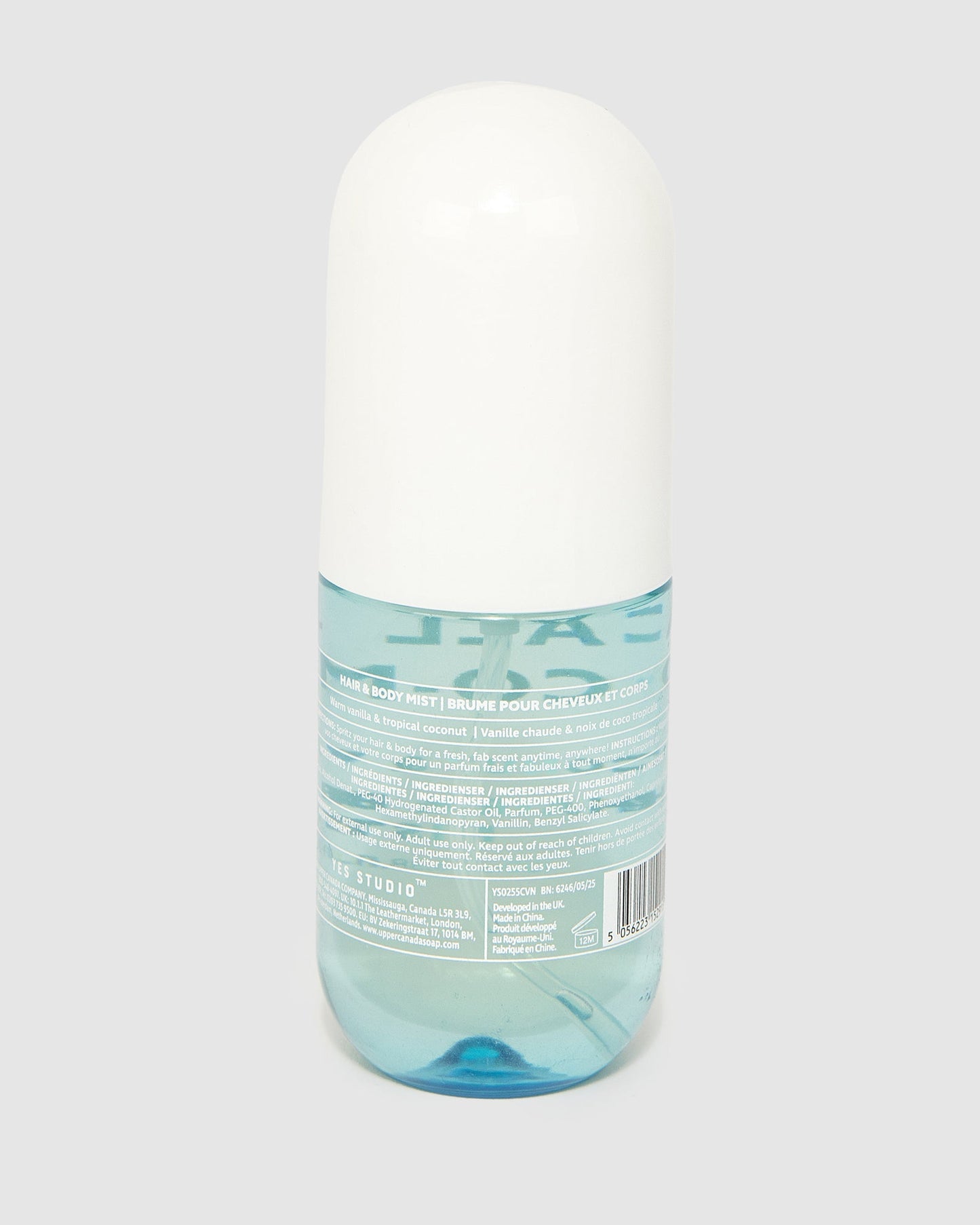 YES STUDIO Hair & Body Mist 100ml Coconut & Vanilla (Print)
