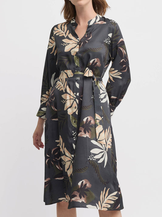 Image of Dresses. Productname: Yarra Trail Harvest Dress in Charcoal colour by brand - Yarra Trail