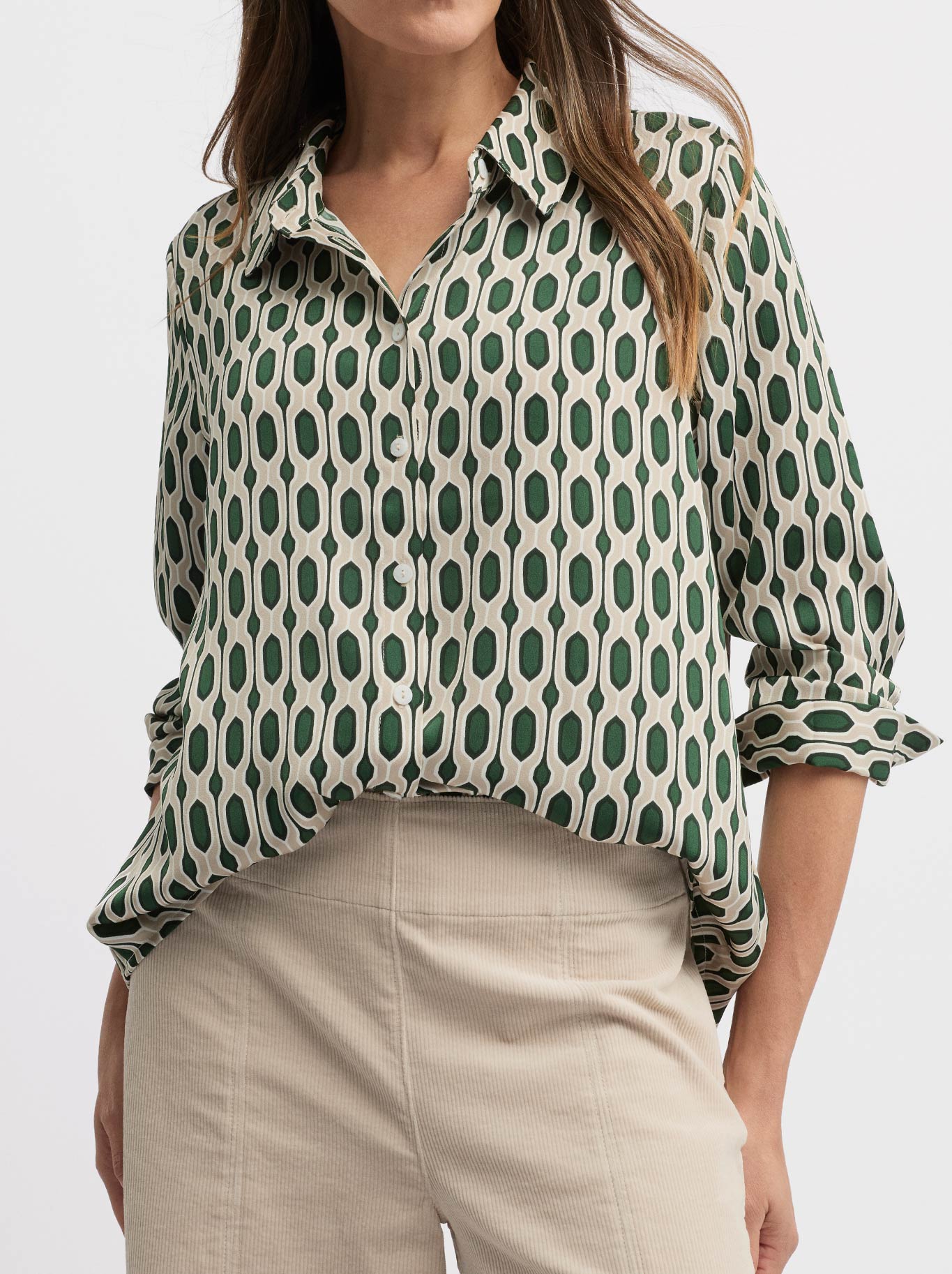 Image of Shirts. Product name - Yarra Trail Impression Shirt in Print colour by brand - Yarra Trail