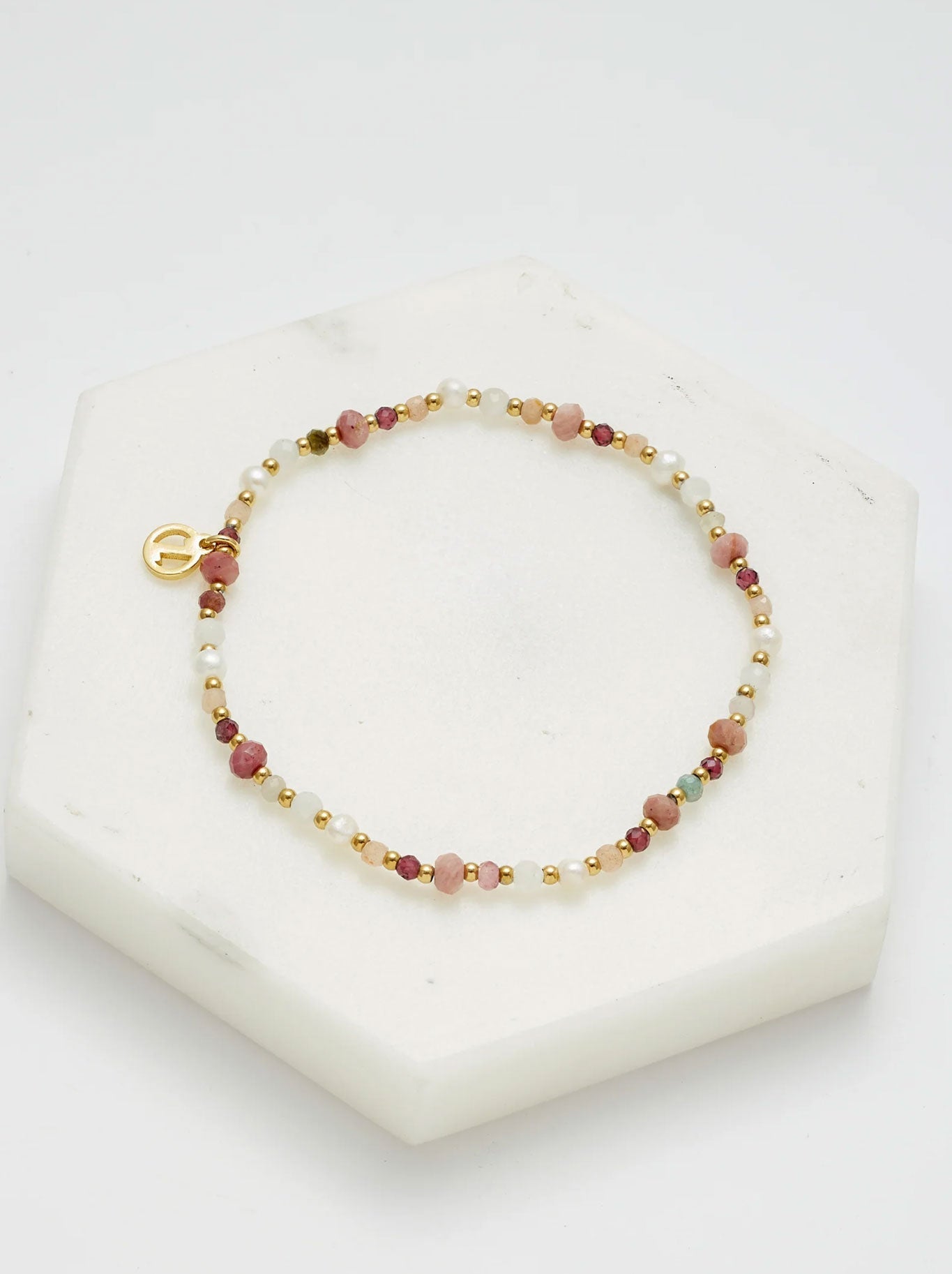 Image of Bracelets. Product name - ZAFINO HARLOW BRACELET in Rouge colour by brand - Zafino