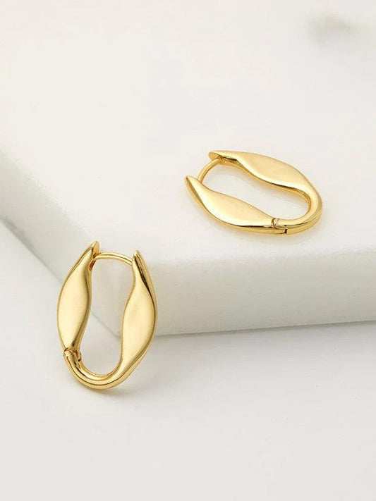 Image of Earrings. Productname: ZAFINO ROSE EARRING in Gold colour by brand - Zafino