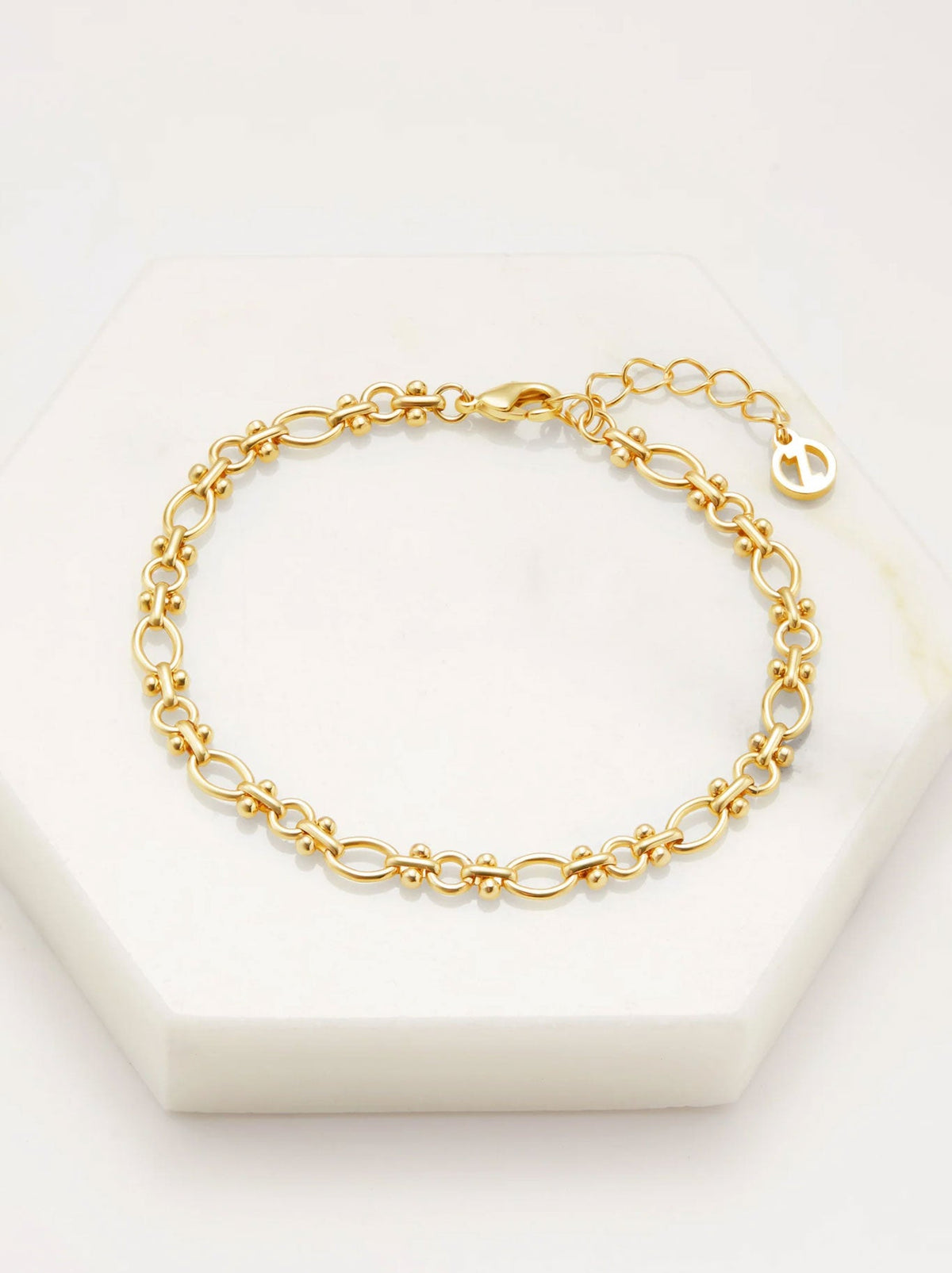 Image of Bracelets. Product name - Zafino Pip Bracelet in Gold colour by brand - Zafino
