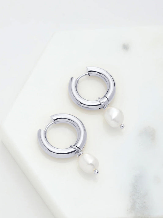 Image of Accessories. Productname: ZAFINO CHARLIE HOOP in Silver colour by brand - Zafino