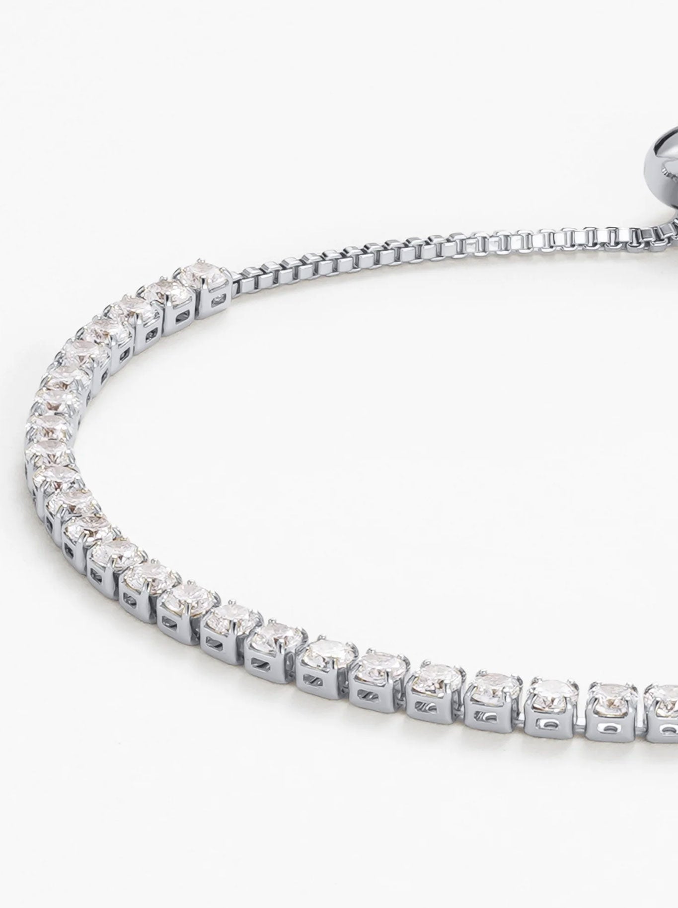 Zafino Nikki Tennis Bracelet (Silver)