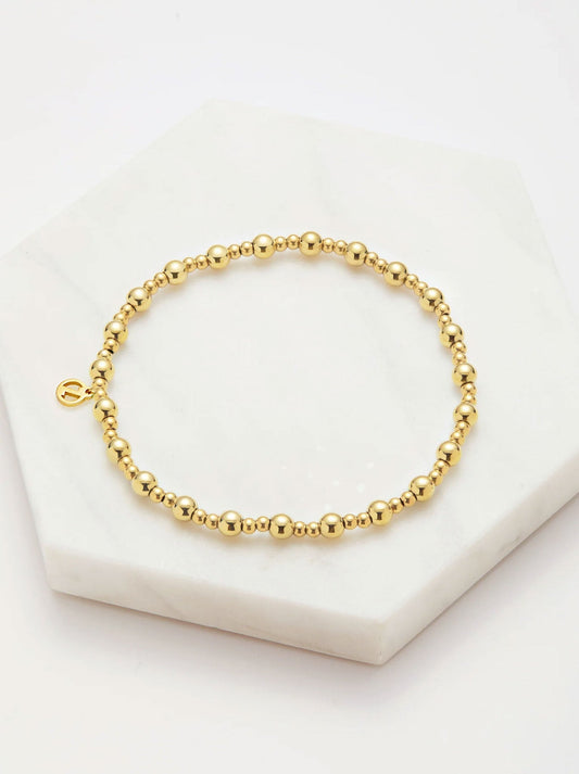 Image of Bracelets. Productname: ZAFINO STELLA BRACELET in Gold colour by brand - Zafino