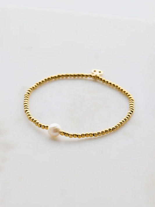 Image of Bracelets. Product name - ZAFINO LILY BRACELET in Gold colour by brand - Zafino