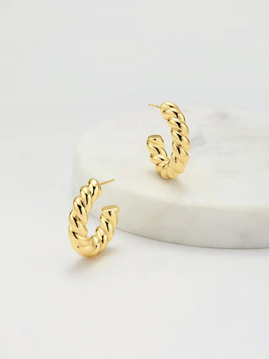 Image of Accessories. Productname: ZAFINO NOVA HOOPS in Silver colour by brand - Zafino