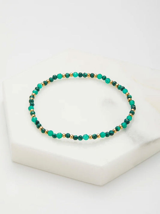 Image of Bracelets. Productname: ZAFINO ALENKA BRACELET in Jade colour by brand - Zafino