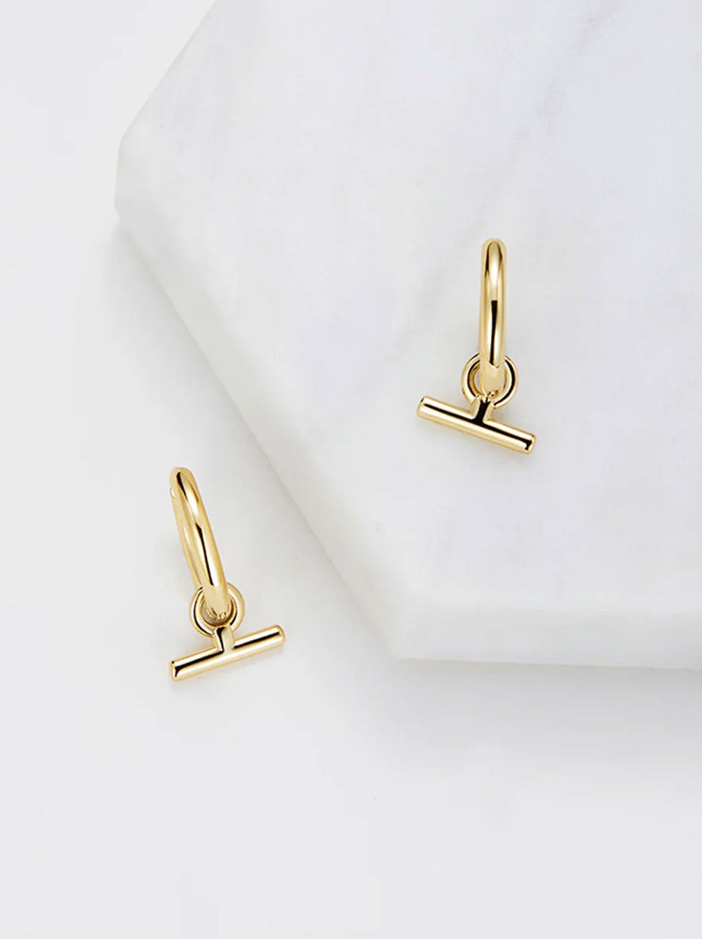 Image of Accessories. Productname: ZAFINO WINNIE HOOP in Gold colour by brand - Zafino