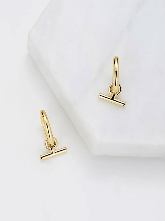 Image of Accessories. Productname: ZAFINO WINNIE HOOP in Gold colour by brand - Zafino