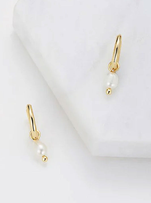 Image of Accessories. Productname: Zafino Heidi Hoop Gold in Gold colour by brand - Zafino