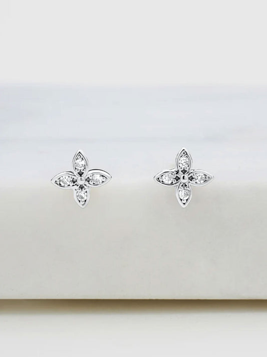 Image of Earrings. Productname: ZAFINO SAMMY EARRING in Silver colour by brand - Zafino