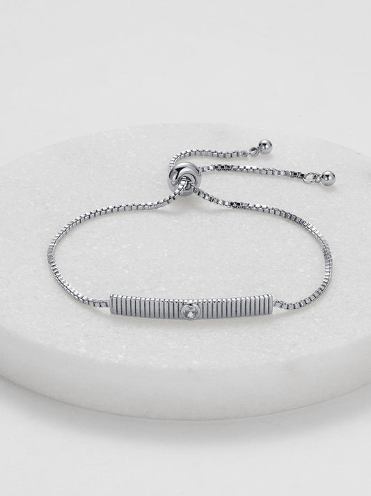Image of Bracelets. Productname: ZAFINO BILLIE BRACELET in Silver colour by brand - Zafino