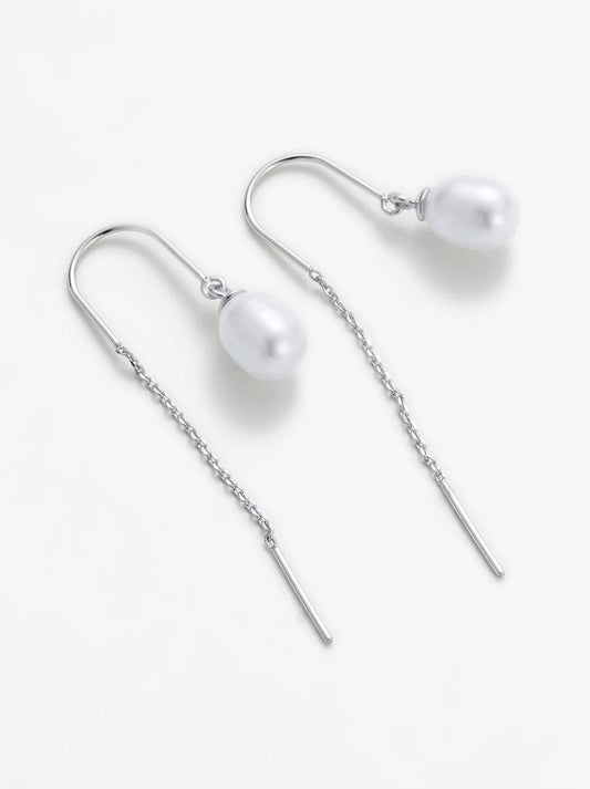 Zafino Talia Thread Earring (Silver)
