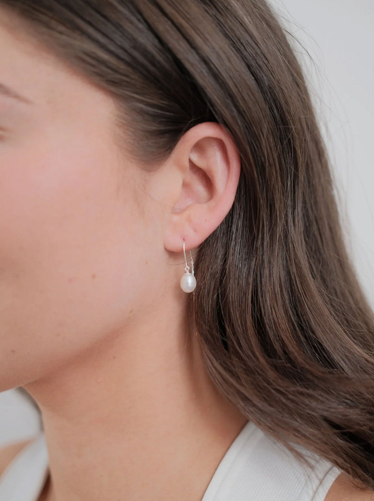Zafino Talia Thread Earring (Silver)