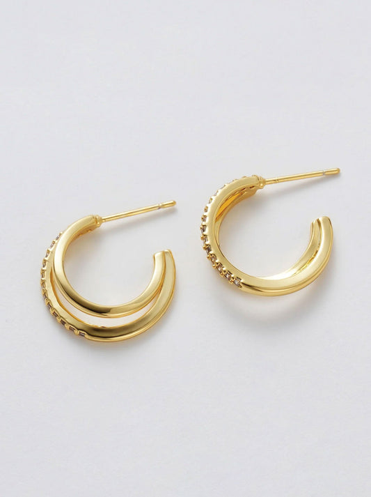 ZAFINO CELESTE HOOP (Clear)